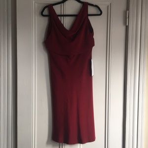 J. Crew Silk Special Occasions Dress in Cabernet